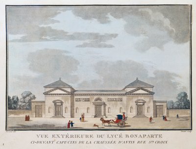 Vista exterior del Liceo Bonaparte de French School